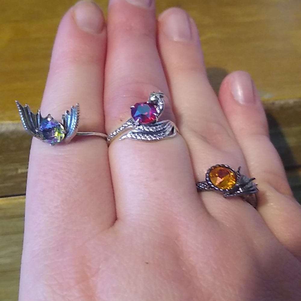 Dragon rings size 8